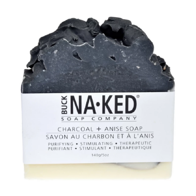 Charcoal + Anise Soap - Buck Naked 